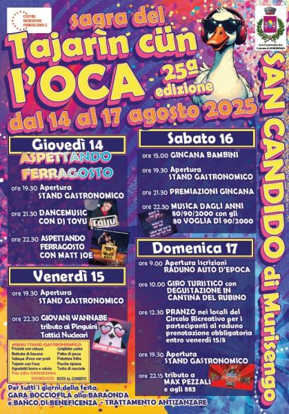 sagra del tajarin cun l'oca